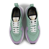 Sneakers 20492 Purple and Mint