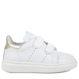 Sneakers primi passi in pelle