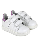 Sneakers primi passi in pelle