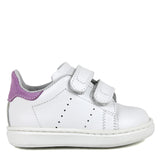 Sneakers primi passi in pelle